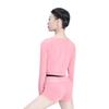 118146001 Baiwu Girls Ballet Cross Front Sweater Ballet Hand Protect Warm up Dancewear (L 170, Coral Pink) view 3