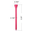 MYKUJA Pink Bamboo 3-1/4 inch Golf Tees (100-Pack) for Women & Girls, Womens Golf Tees view 4