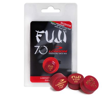 Longoni Fuji Pool Billiard CUE TIP - 1 pc - Modena - 14 mm (Hard)