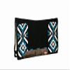 Showman 33" X 38" Contoured Cutter Style Saddle Pad w/Navajo Top Design view 1