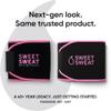 Sports Research Sweet Sweat Waist Trimmer (Core Series) - Premium Sweat Enhancing Fitness Band for Women & Men - Adjustable Fit  Latex-Free Neoprene - Pink Logo, Large view 2