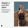 Sports Research Sweet Sweat Waist Trimmer (Core Series) - Premium Sweat Enhancing Fitness Band for Women & Men - Adjustable Fit  Latex-Free Neoprene - Pink Logo, Large view 3