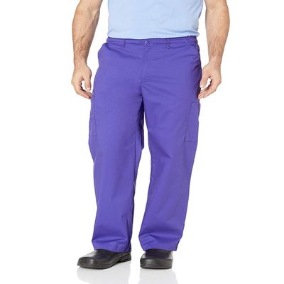 WonderWink Men's Cargo Pant, grape, X-Small Tall