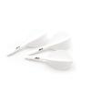 CUESOUL Integrated Dart Shaft and Flights-Pear Shape Dart Flight White view 2