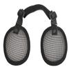 JFFCESTORE Tactical Airsoft Military Paintball Metal Mesh Side Cover with Ear Protection for Fast Helmet (Not Including Helmet)(Black) view 2