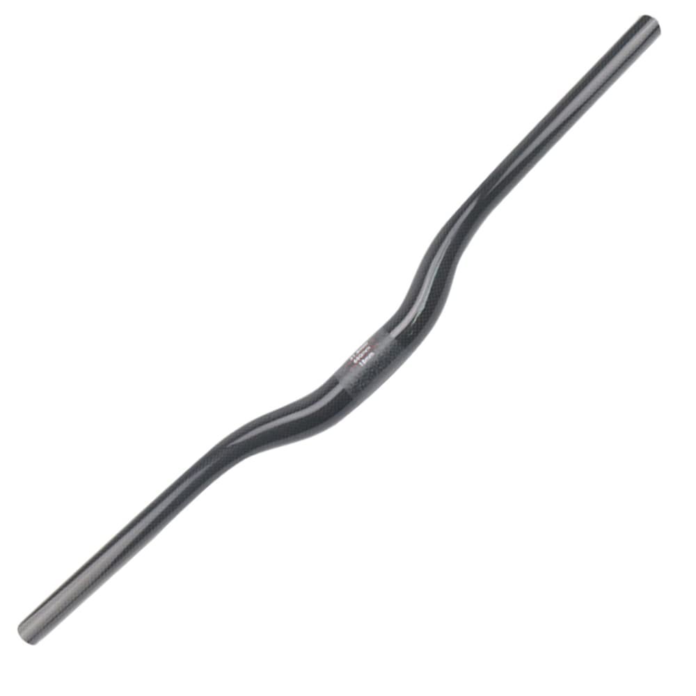 Alfa Pasca Carbon MTB Handlebars 31.8mm Mountain Bike Riser Handlebar Black 3K Glossy Carbon Fiber Handle bar 680/700/720/740/760mm Bicycle Accessories