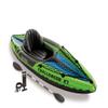 Intex Challenger K1 1 Person Inflatable Sporty Kayak with a 86 Inch Long Aluminum Oar and Hand Pump for Lakes and Mild Rivers, (3 Pack) view 2