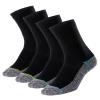 Kodal Copper Infused Crew Socks Business Athletic Moisture Wicking Odor Free Comfortable for All Day Wear (4 Pairs) view 1