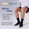 Kodal Copper Infused Crew Socks Business Athletic Moisture Wicking Odor Free Comfortable for All Day Wear (4 Pairs) view 2