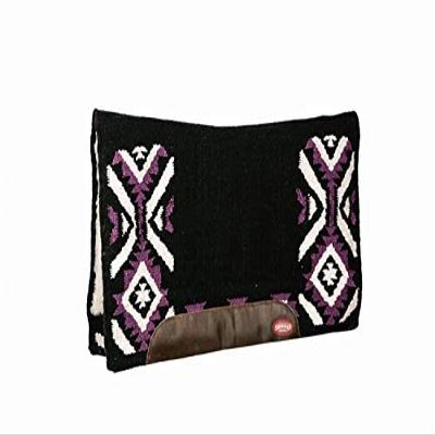 Showman 33" X 38" Contoured Cutter Style Saddle Pad w/Navajo Top Design