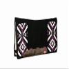 Showman 33" X 38" Contoured Cutter Style Saddle Pad w/Navajo Top Design view 1