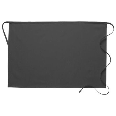 DayStar Apparel 110NP No Pocket Half Bistro Apron, Charcoal