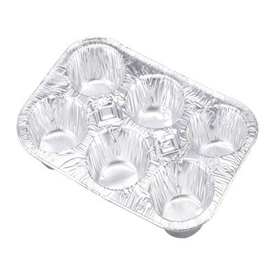 Captain Stagg (CAPTAIN STAG) Aluminum Plate BBQ Aluminum 6-Well Plate 28  19cm 2-Pack UG-1567