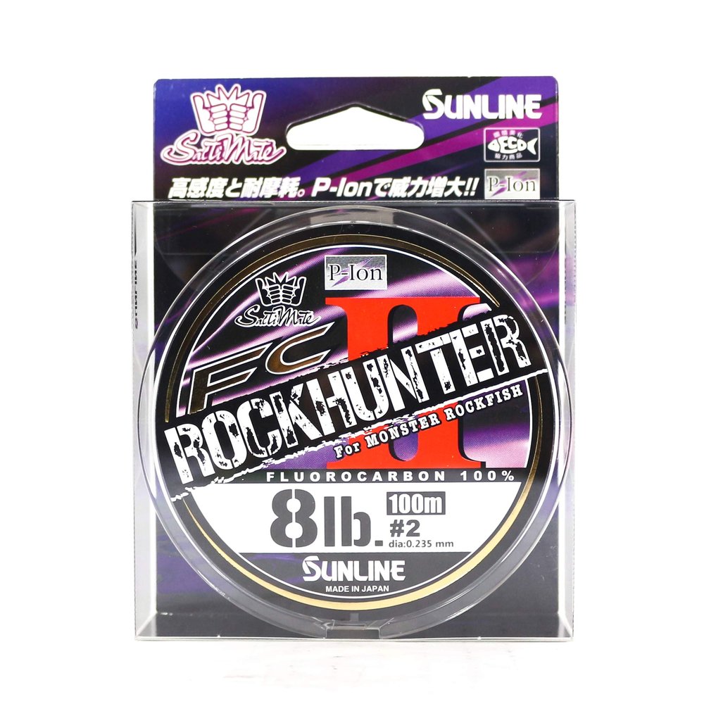 Sunline Saltimate Rock Hunter II 328.1 ft (100 m), No. 2, 8LB