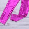 inlzdz Kids Boys Girls Metallic Full Body Unitard Gymnastics Leotard Sleeveless Jumpsuit Ballet Tank Dancewear Rose 3-4 view 4