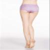 YOYI FASHION Women Menstrual Period Briefs Jacquard Easy Clean Panties 3 Pack US Size 3XL/10, Gray,Nelumbo,Skin view 4