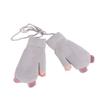 Greenery-GRE Toddler Kids Cartoon Warm Fleece Lined Mittens with String Stretch Knitted Winter Gloves for Girls Boys 3-7 Yrs view 4
