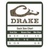 Drake Ultra-Dri Low Cut Socks, Black, Lrg (W 9-12 / M 9-13), 3 Pair view 3