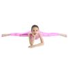 inlzdz Kids Boys Girls Metallic Full Body Unitard Gymnastics Leotard Sleeveless Jumpsuit Ballet Tank Dancewear Pink 12-14 view 2