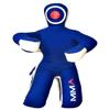 LEATHERAY MMA Martial Arts Brazilian Grappling Dummy Jiu Jitsu Punching Bag Sitting Position Blue Canvas- 59 inches- view 1