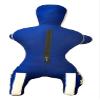 LEATHERAY MMA Martial Arts Brazilian Grappling Dummy Jiu Jitsu Punching Bag Sitting Position Blue Canvas- 59 inches- view 2