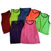 BlueDot Trading Youth Boys Girls Sports Scrimmage Pinnies Training Vest for team practice for Soccer, Lacrosse, and more, Red, Quantity 24 Pack view 3