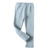 JWWN Toddler Boys Girls Thermal Underwear Long Sleeve T-shirt Leggings 2Pcs Kids Winter Base Layer Set, (Blue,7Years) view 3