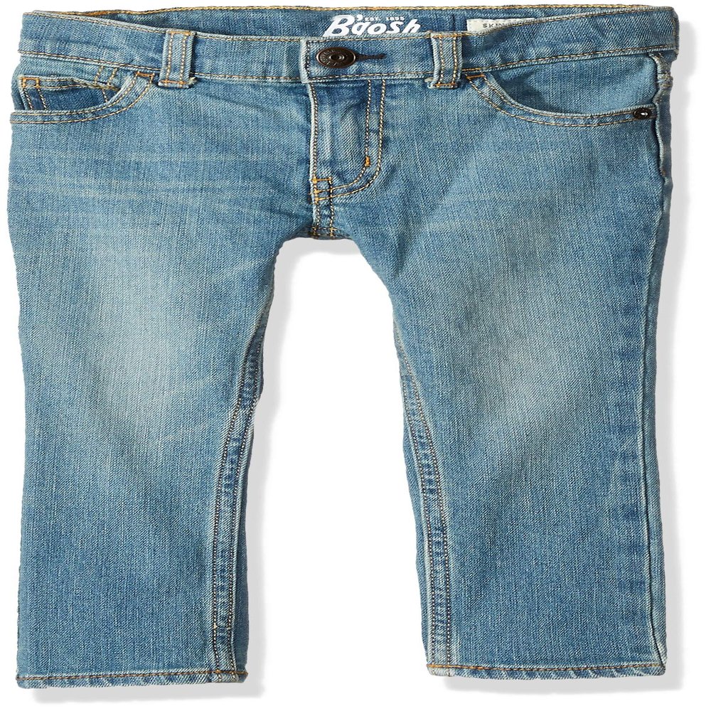 Osh Kosh Little Boy's Skinny Jeans Pants, Tumbled Light wash, 8R