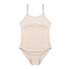 Alvivi Big Girls' Spaghetti Straps Camisole Ballet Dance Gymnastics Undergarment Leotard Underwear with Adjustable Straps Nude(Clear Straps 10 Years view 3