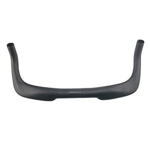 Bullhorn Handlebars Alfa Pasca Carbon Fiber Aero Drop Bars 31.8mm Handlebars Extender Aerobars for Road Bike Cycling Accessories 3K Matte 380mm