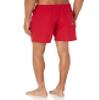 Amazon Essentials Men's Swim Trunks with Mesh Lining, Pockets, Drawstring Closure, Red, X-Large view 3