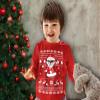 Tstars Santa Floss Funny Sweatshirt Ugly Christmas Kids Toddler Long Sleeve T-Shirt 3T Red view 3