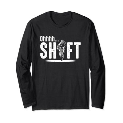 Cycling Mountain Biking Silhouette Bike T-Shirt Gift Idea