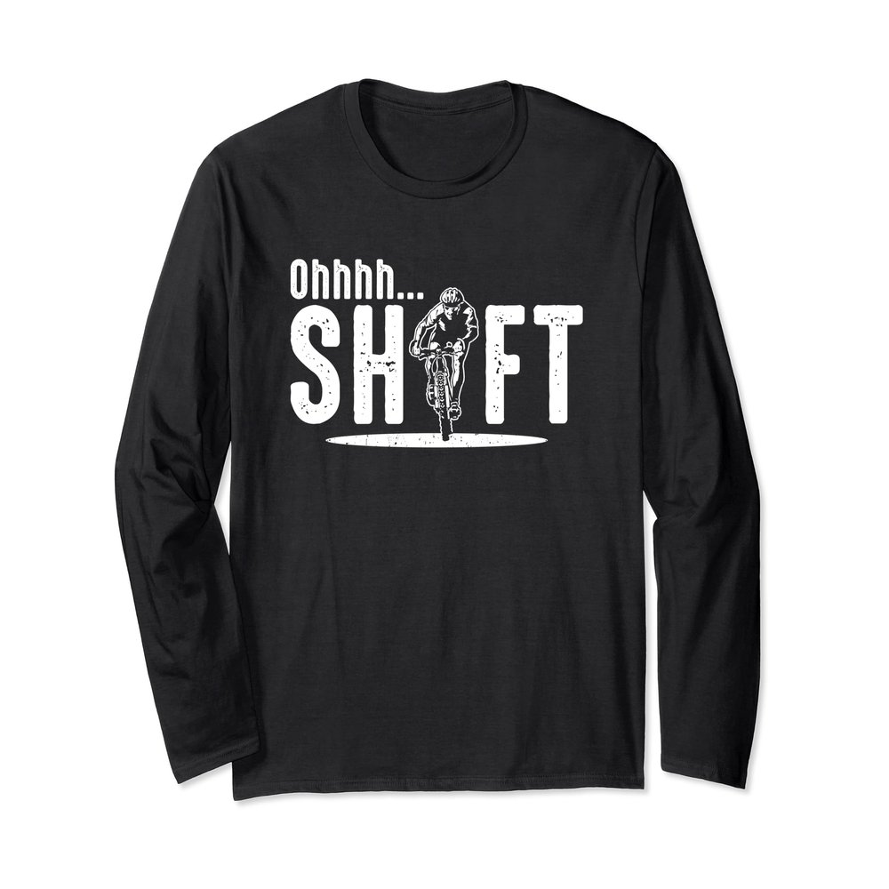 Cycling Mountain Biking Silhouette Bike T-Shirt Gift Idea