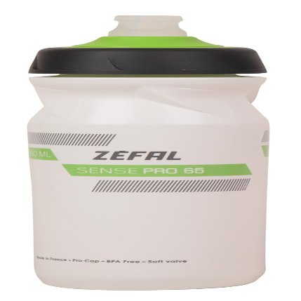 Zefal Sense Pro 65 Drink Bottle, Green, Black, 22.0 fl oz (650 ml), 1453 White (green/black)