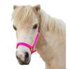 Triple E Nylon Mini Halter w/Leather Crown LG PNK view 1