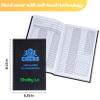 WE Games Custom Hardcover Chess Notation Scorebook, Black, 100 Pages, Ideal for Clubs & Tournaments view 3