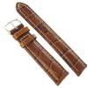20mm Morellato Genuine Italian Leather Alligator Grain Matte Tan Watch Band 3252 view 2