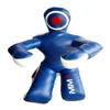 LEATHERAY MMA Martial Arts Brazilian Grappling Dummy Jiu Jitsu Punching Bag Sitting Position Blue Canvas- 59 inches- view 1