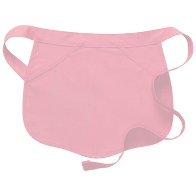 DayStar Apparel 130 Scalloped Waist Apron, Pink