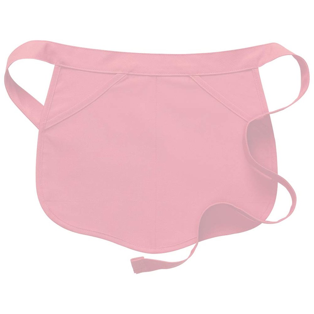 DayStar Apparel 130 Scalloped Waist Apron, Pink