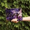 Fashion Angels Scattered Magic Sequin & Velvet Pouch -Pink/Purp view 4