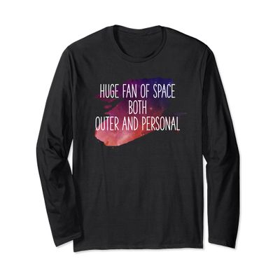 Astronomy Space Long Sleeve Shirt Fan Both Outer & Personal