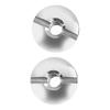 Baosity 2Pcs Universal Scuba Diving Tank Valve Handwheel Nut Spring Nut 3/16"-24 Thread Dive Accessories view 4