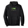 Lyme Disease, Lyme Sucks, Lyme Is Real, Fighter Hoodie view 1