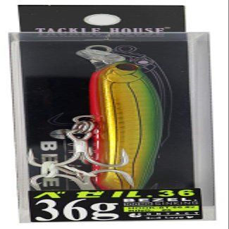 TackleHouse #AP-3 Bezel.36 Jig Minnow Contact Bezel 3.9 inches (100 mm), 1.3 oz (36 g), Gold Green/PB Lure