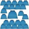 BlueDot Trading Youth Boys Girls Sports Scrimmage Pinnies Training Vest for Team Practice for Soccer, Lacrosse, and More, Light Blue, Quantity 24 Pack view 1