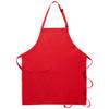 DayStar Apparel 210-I Inset Pocket Bib Apron, Red view 1