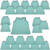 BlueDot Trading Youth Boys Girls Sports Scrimmage Pinnies Training Vest for team practice for Soccer, Lacrosse, and more, Sky Blue, Quantity 24 Pack view 1