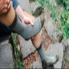 Showers Pass Cross Point Waterproof Mountain Socks - Breathable, Merino Wool, Mid-Calf, Cushioned Socks- Moss X-Large/XX-Large view 3